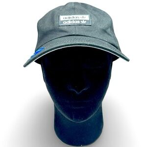 Adidas Double Reverse Logo Unstructured Ball Cap‎ Sporty Athletic Activewear Gym